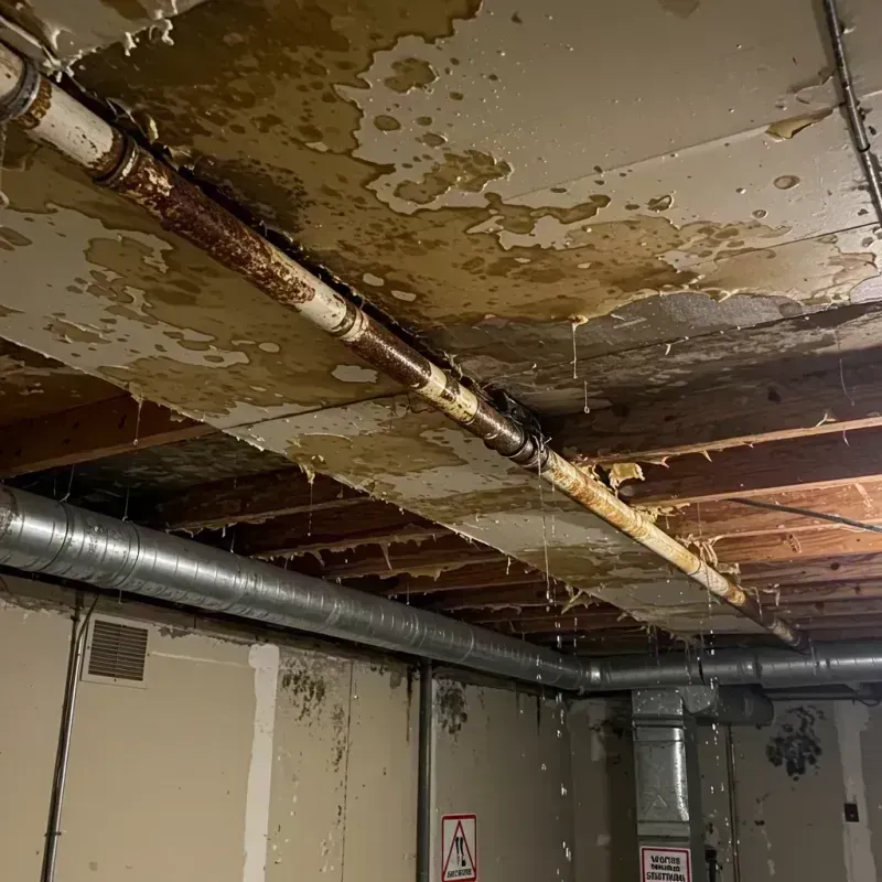 Ceiling Water Damage Repair in Meridian, OK